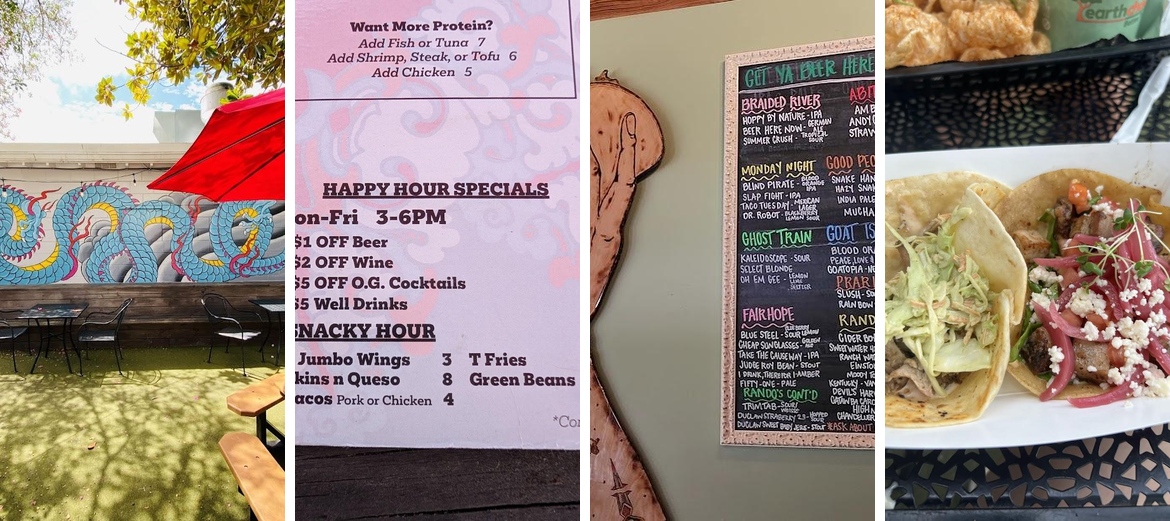 Dragonfly Tavern Menu